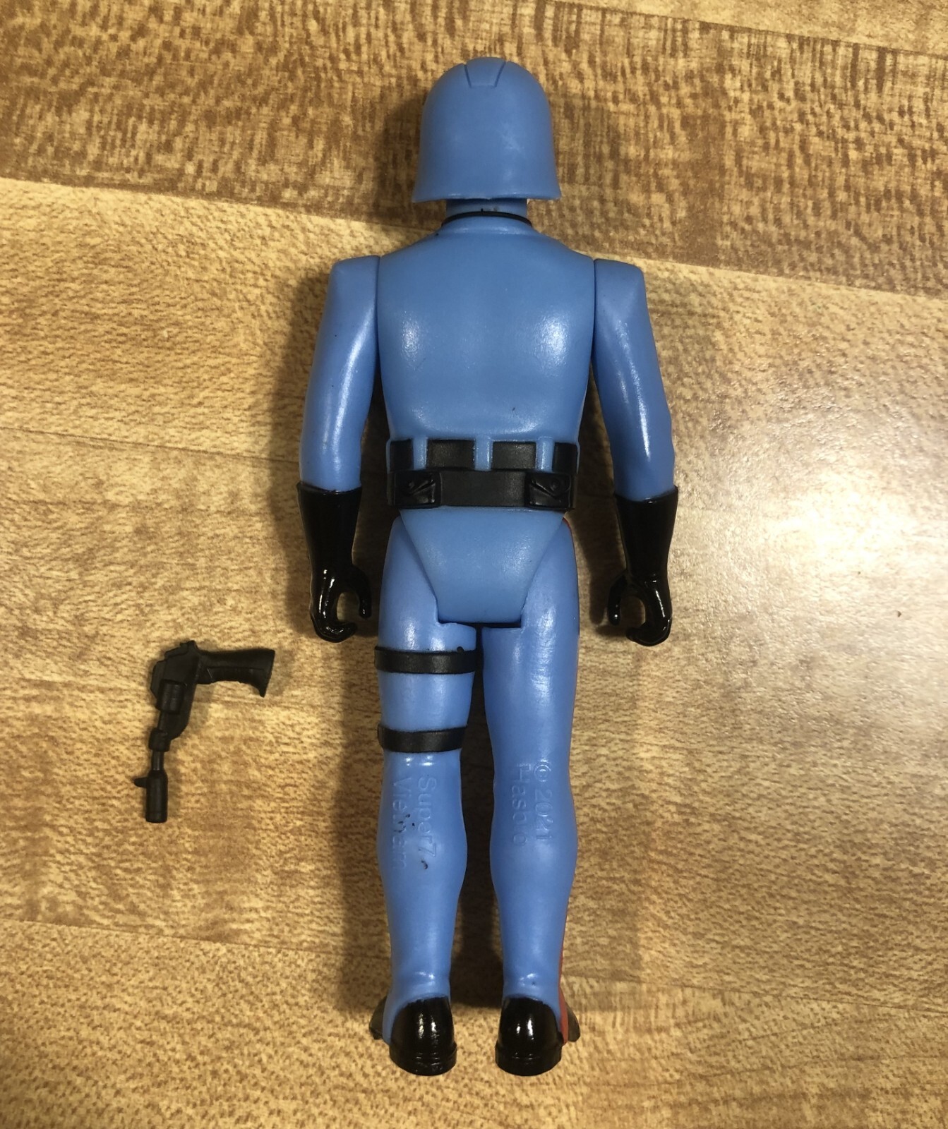 G.I. JOE Cobra Commander Enemy Leader 3.75&Prime; ReAction Figure Vac Metal Variant