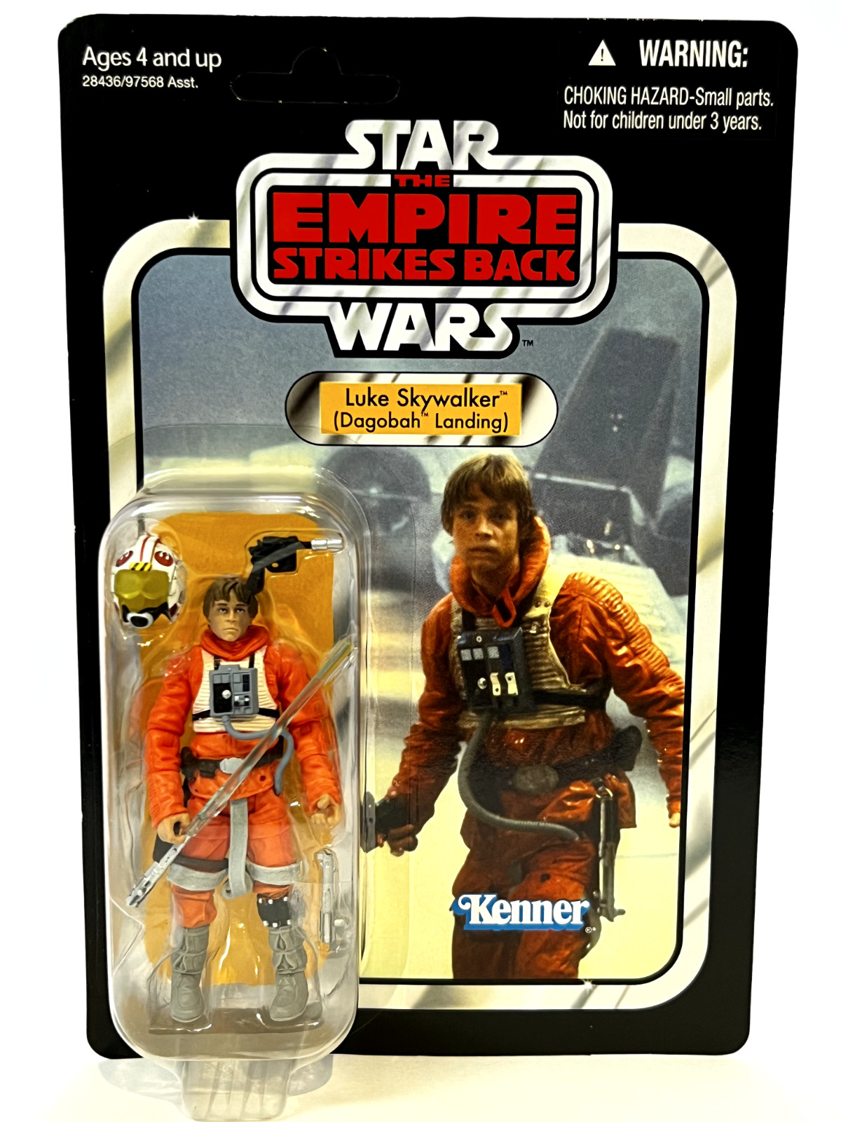 Luke Skywalker Dagobah Landing Clear Saber TVC VC44 Star Wars 2011 NEW UNPUNCHED