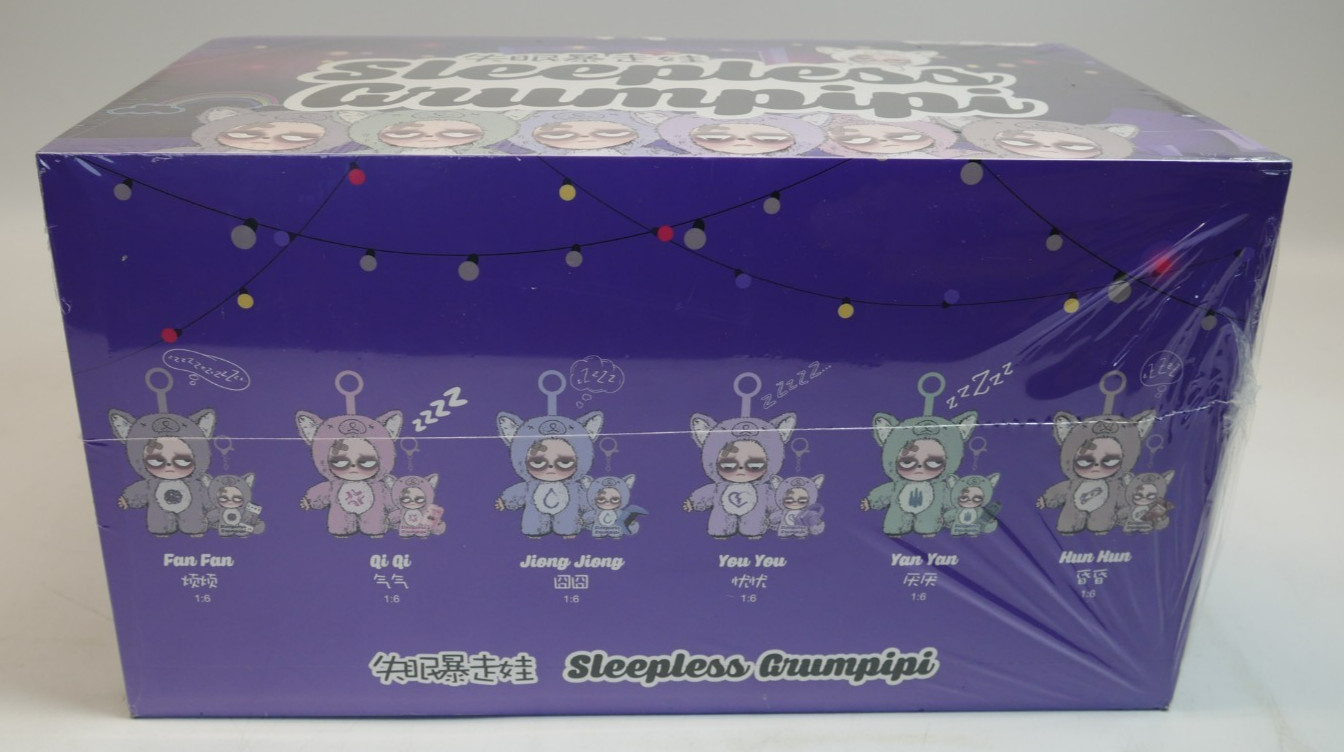 Sleepless Grumpipi SEALED/NEW Authentic Blind Case Grumpipi x M.A Toys