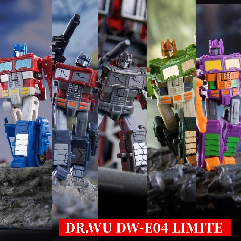 DR.WU DW-E04 OP Prime Commander Action Figure Golden Lagoon DOEMANCY LIMITED 6cm
