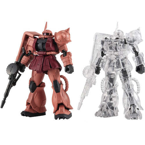 Mobile Suit Gundam Capsule Action Char&rsquo;s Zaku II Bandai 3-Inch Mini-Figure