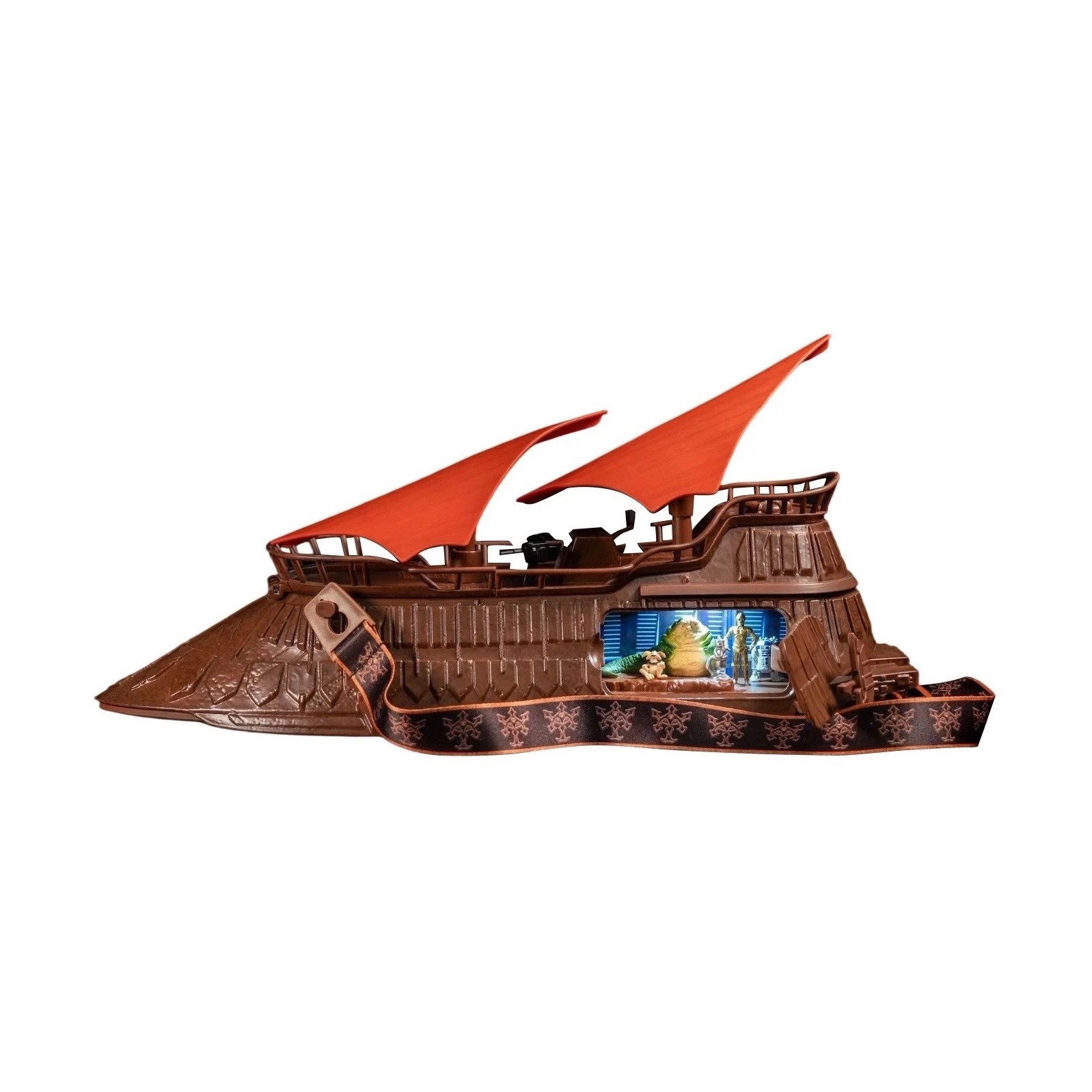 Brown, Orange & Black Ship Vehicle Playset Set – Ship Set