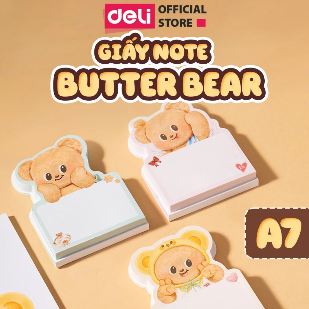 [AUTHENTIC] DELI X BUTTER BEAR OFFICIAL MERCHANDISE BUTTERBEARS | SOOB