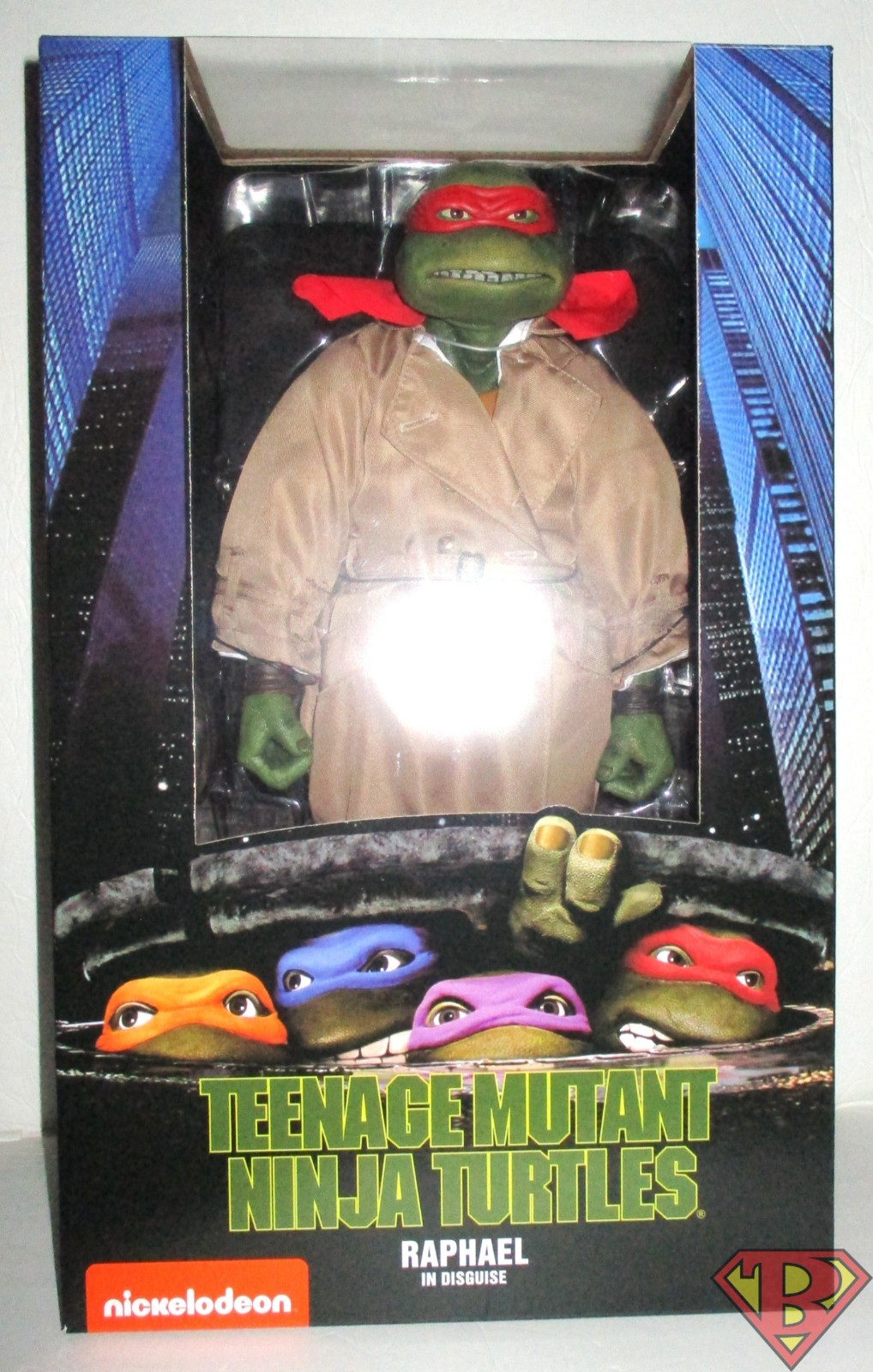 RAPHAEL IN DISGUISE Teenage Mutant Ninja Turtles 1/4 Scale 15&Prime; Figure Neca 2025