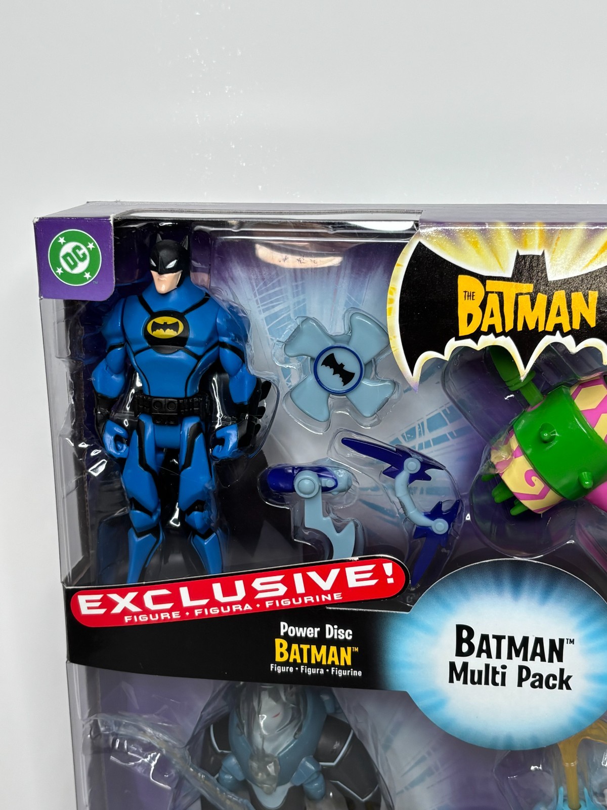 The Batman Multi Pack NEW Hammer Strike Joker~Mr Freeze~Power Disc~Anti 2005