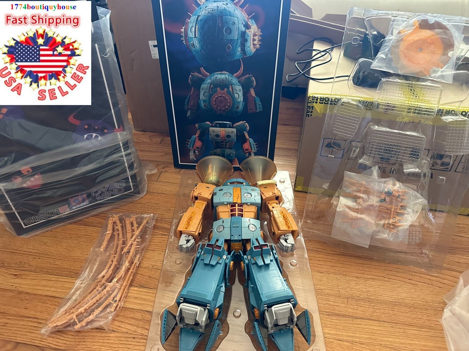 NEW IN BOX TRANSFORME 01-Studio 01S01F Cell Unicron Cybertron Second edition USA
