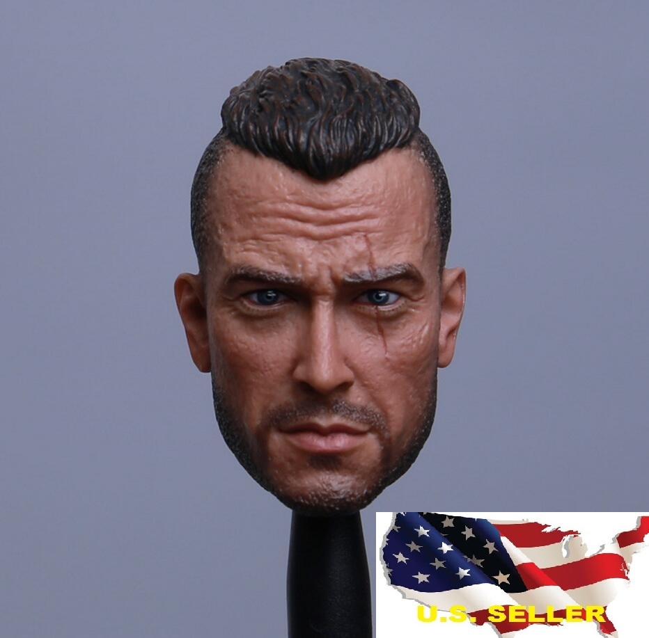 1/6 John Soap MacTavish Head Army SWAT Soldier Call of Duty for Hot Toys ❶USA❶
