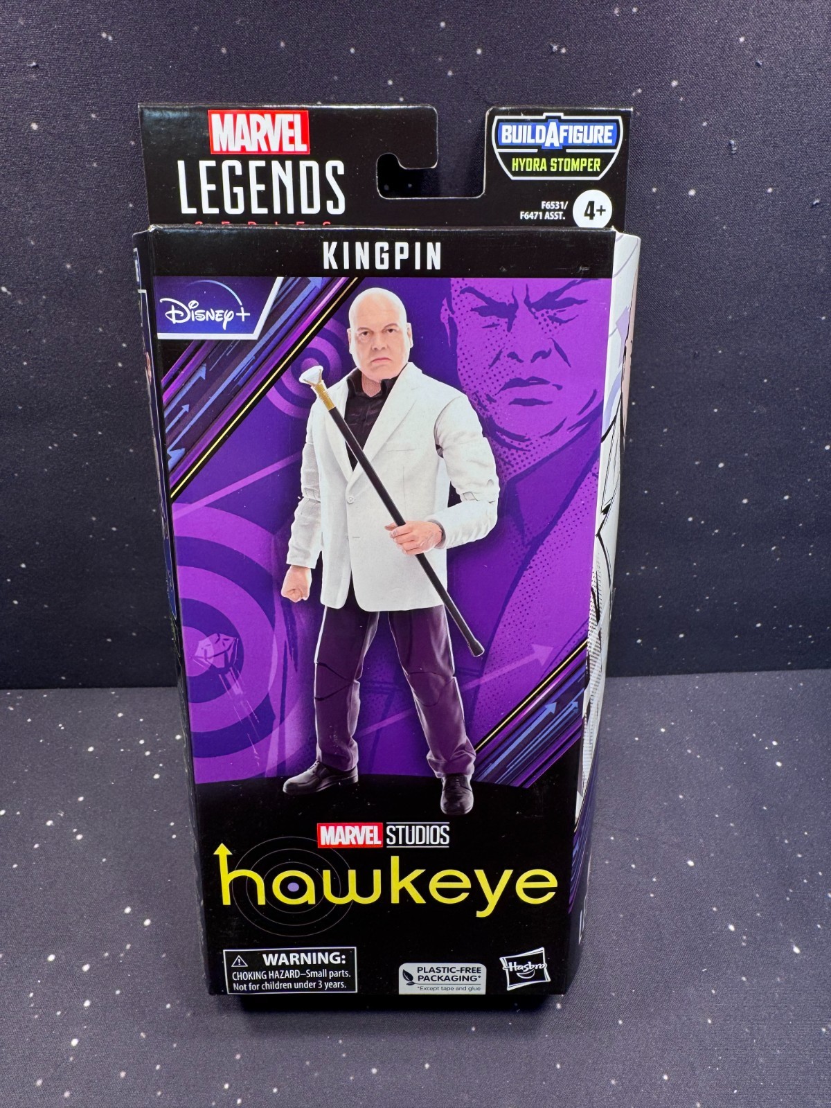Marvel Legends Kingpin Hawkeye 6 Inch Action Figure BAF Hydra Stomper