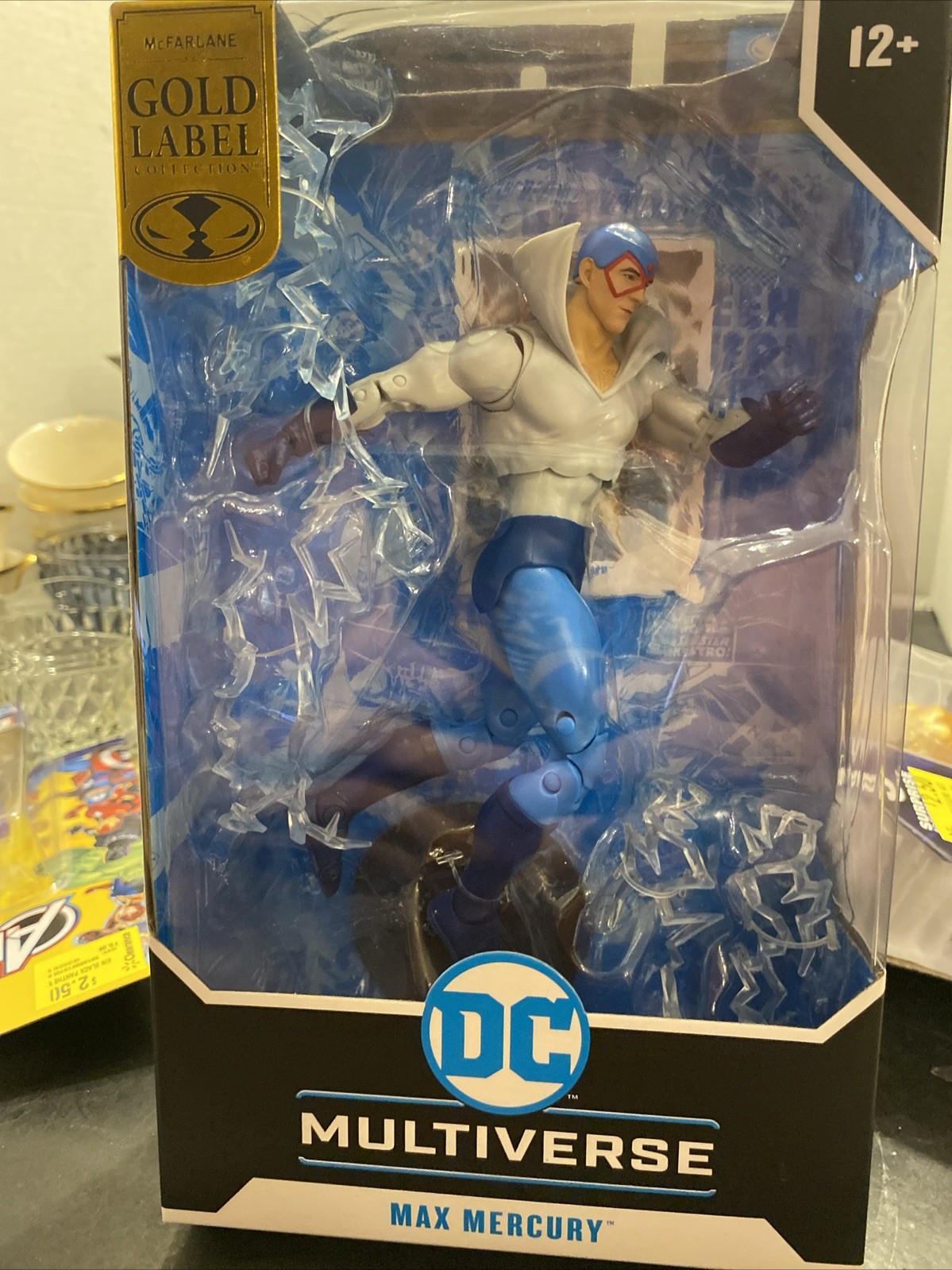 GOLD LABEL McFarlane Toys DC Multiverse Max Mercury Walmart Exclusive NIB LS