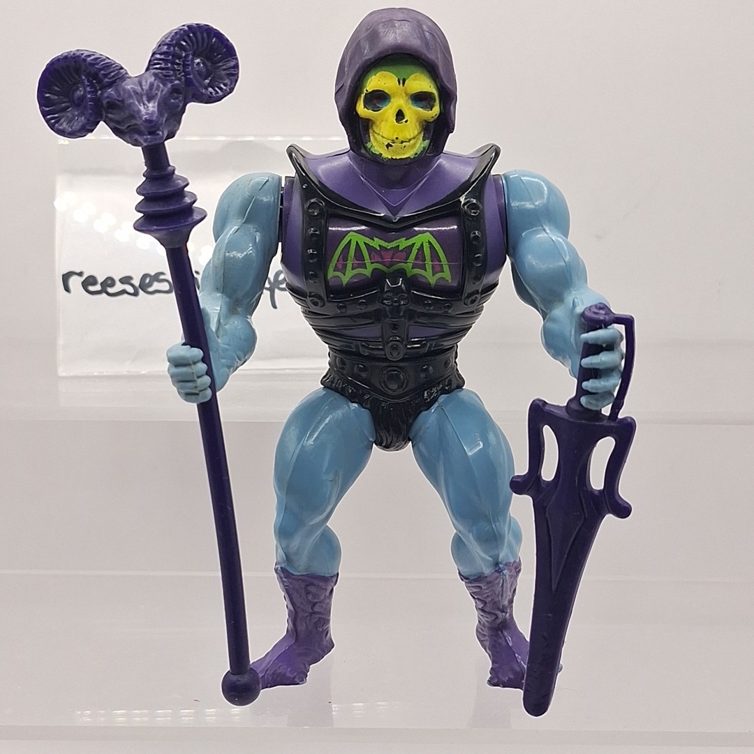 Vtg BATTLE ARMOR SKELETOR Motu Masters Of The Universe He-Man Figure C-4