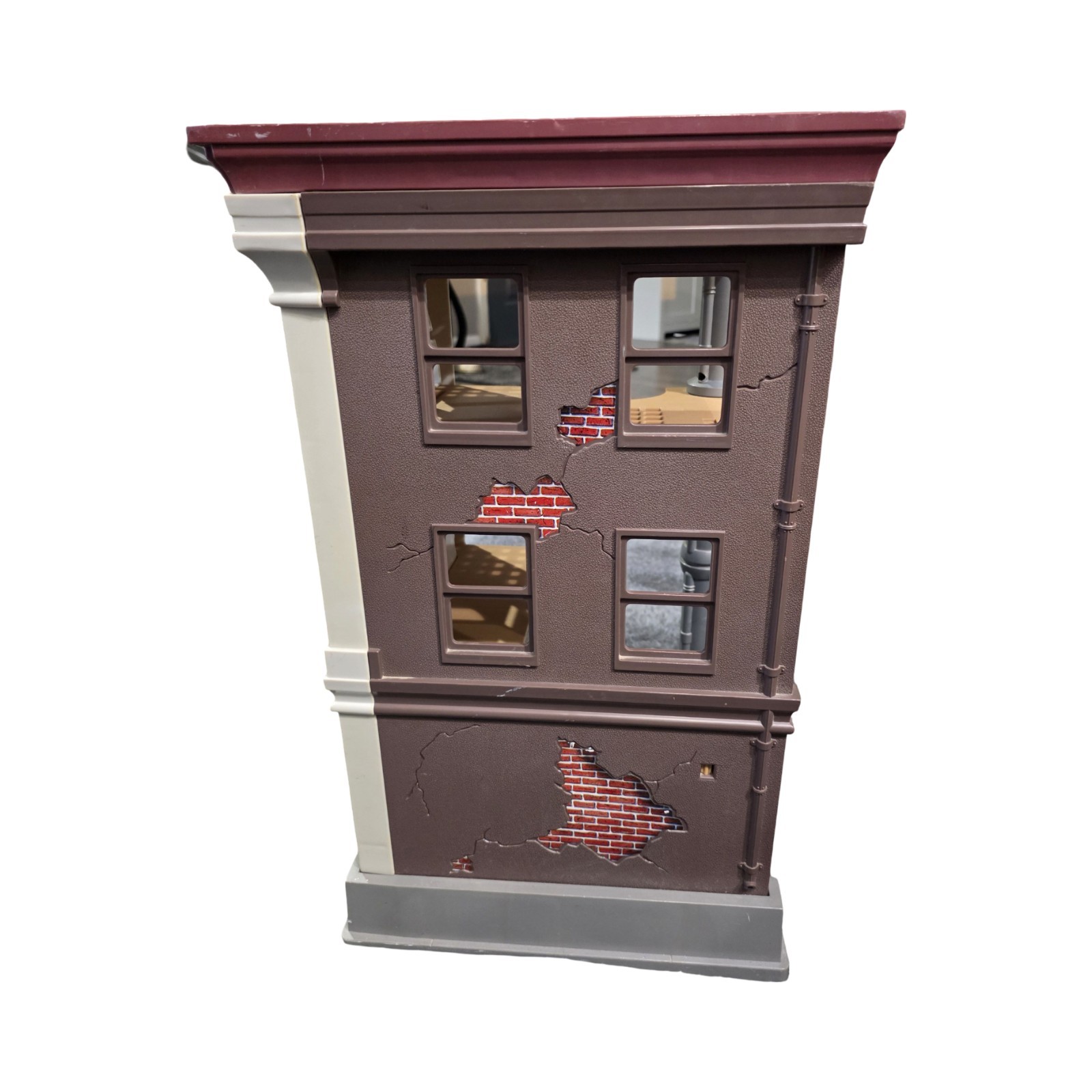 Vtg 1987 Real Ghostbusters Firehouse Custom Restoration Complete Display Kenner