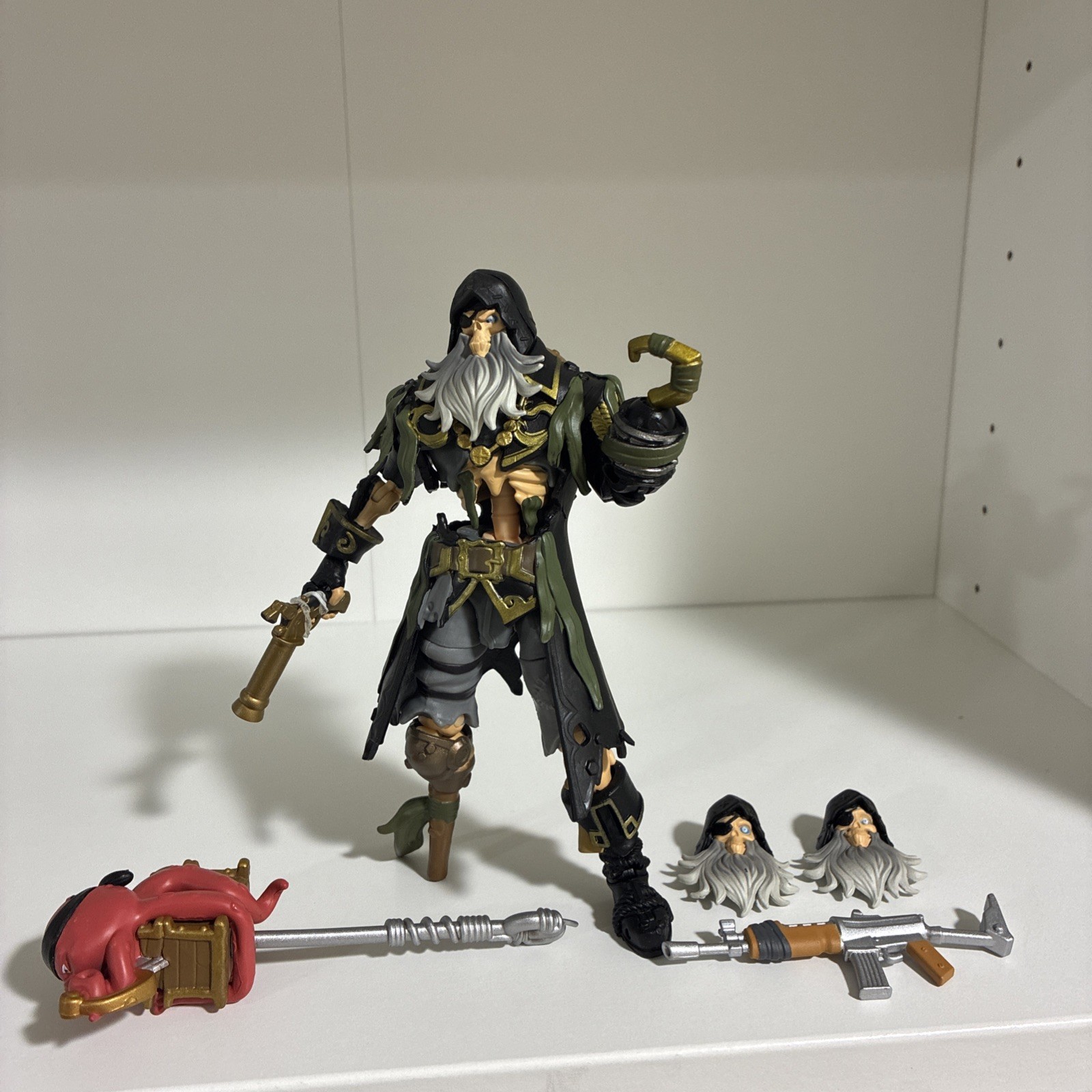 Jazwares Fortnite Legendary Series BLACKHEART 6&Prime; Loose