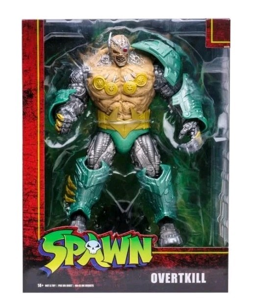 SPAWN MCFARLANE TOYS OVERTKILL MEGAFIG