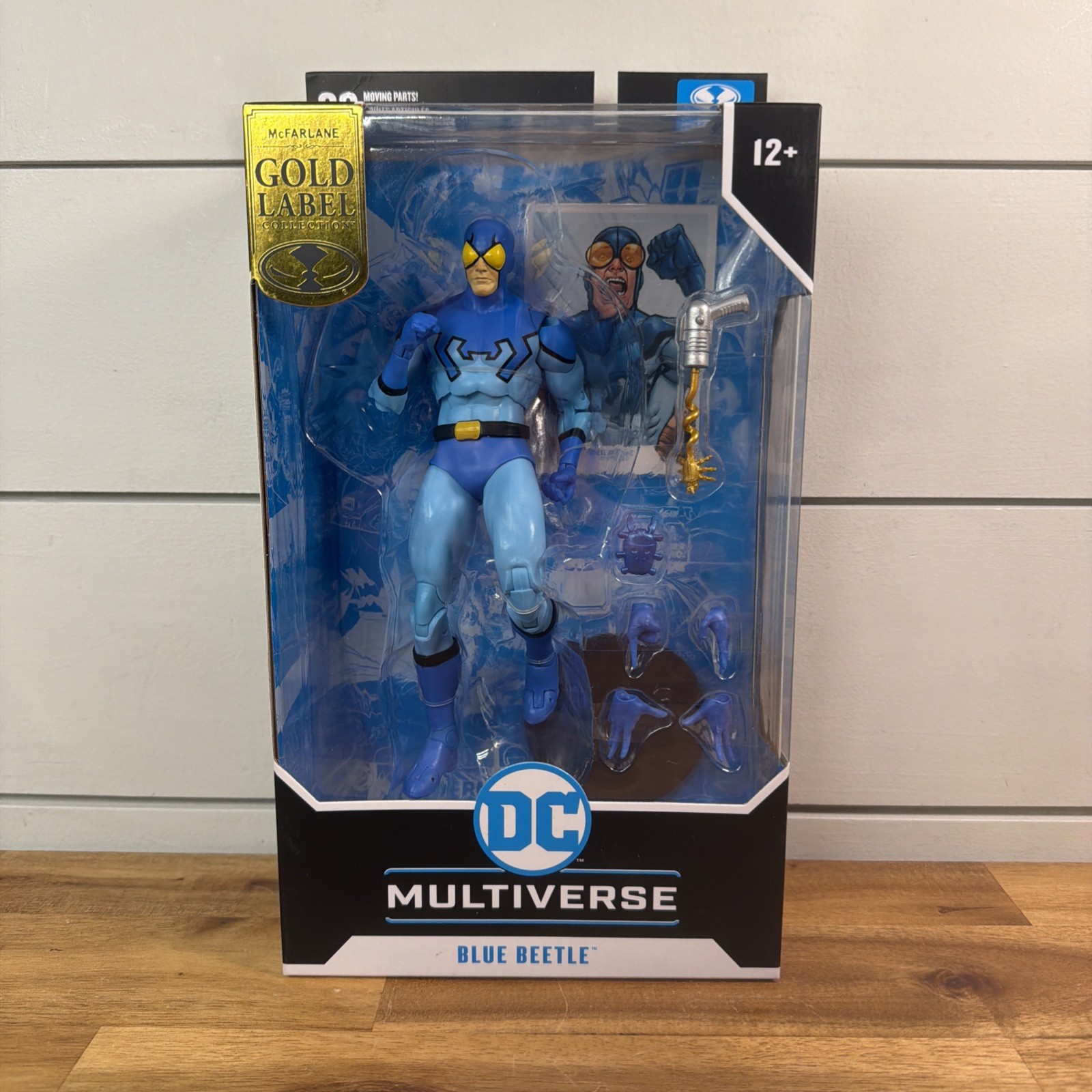 McFarlane Gold Label 7&Prime; Blue Beetle DC Classic Multiverse Exclusive Ships Fast!
