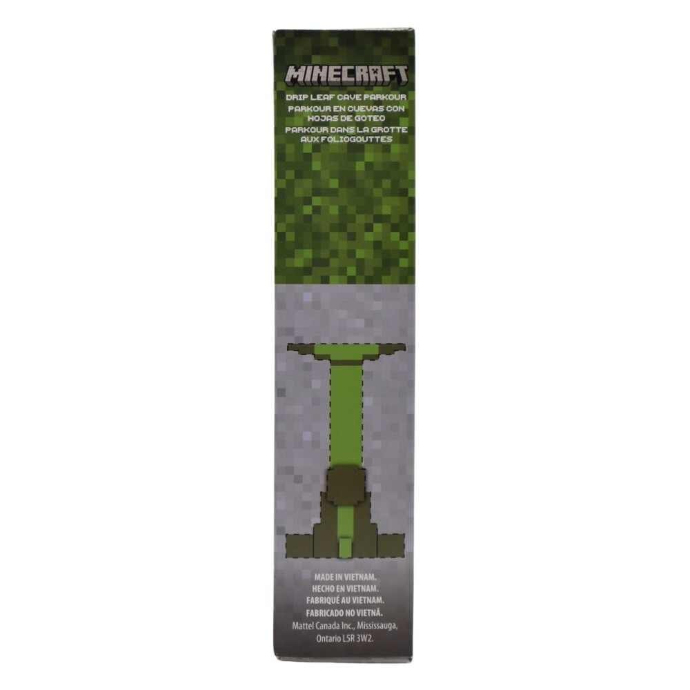 Minecraft Drip Leaf Cave Parkour, 10-Piece Play Set *MATTEL MOJANG STUDIOS* New