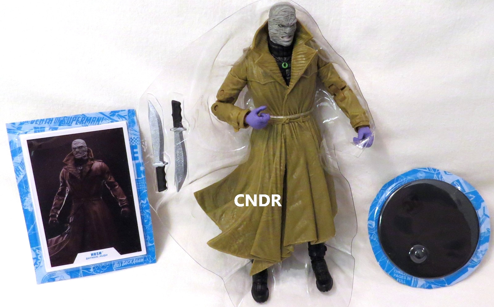 2022 Mcfarlane DC Comics Multiverse Batman LOOSE 7&Prime; Figure HUSH Dr Tommy Elliot!