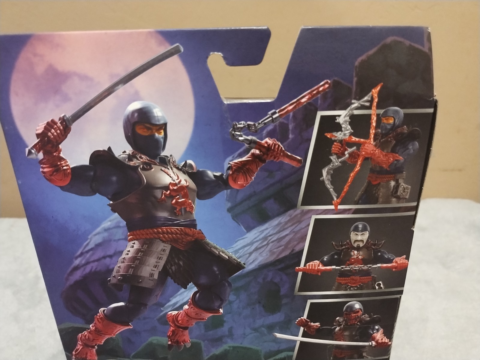Mattel – Masters of the Universe New Eternia Ninjor Action Figure New Minty