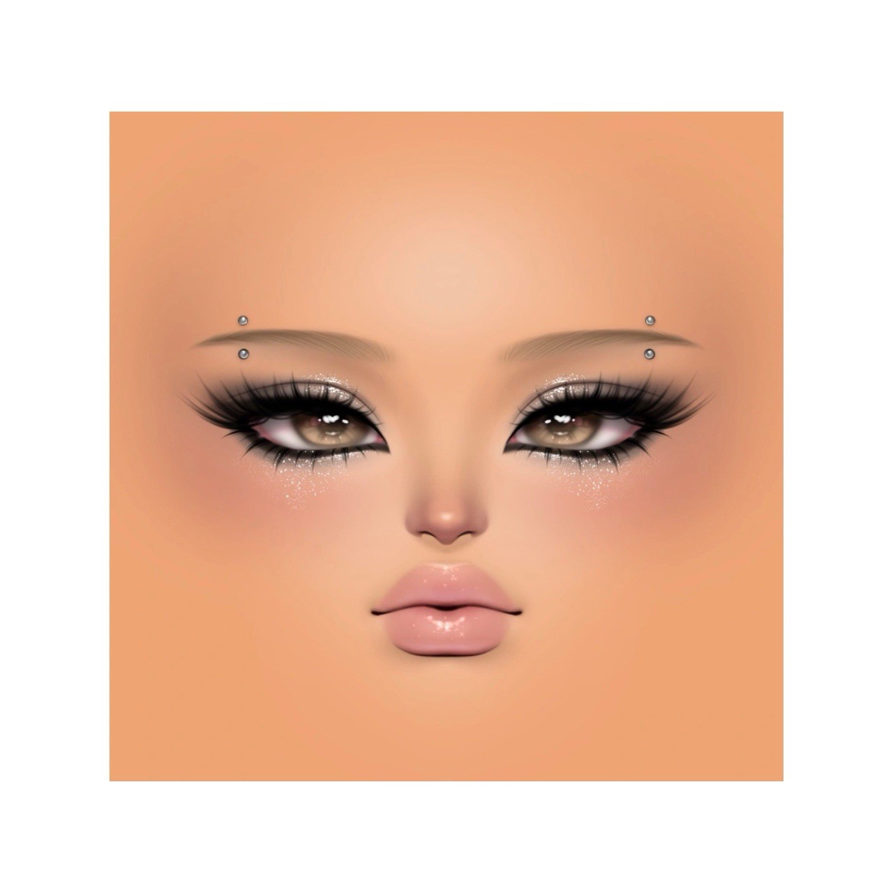 Dress to Impress DTI Y2K Popstar Series 1 DLC *UNIQUE FACE* RARE Toy Code