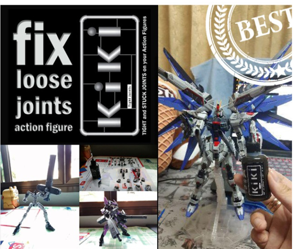4Pcs KIKI Fix Loose Joints Action Figures 30 ml Tranformers Tight& Stuck