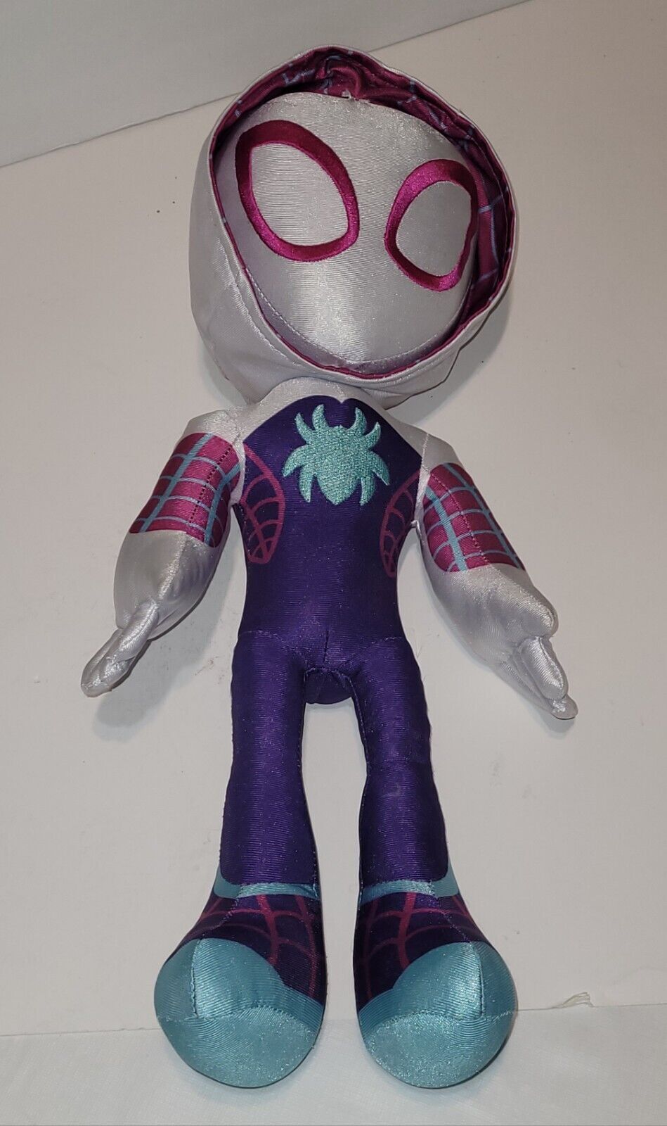 Disney Jr Marvel Spidey & His Amazing Friend Plush Ghost Spider Gwen Stacy 17”