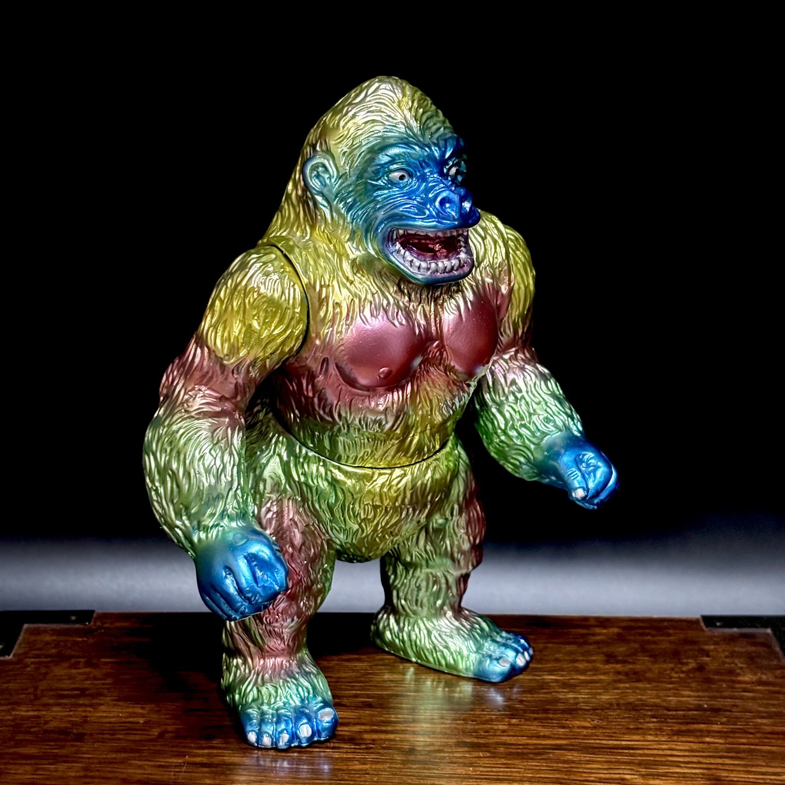 Marusan Giant Gorilla Sofubi Figure Repaint Custom 20cm Japan Kaiju