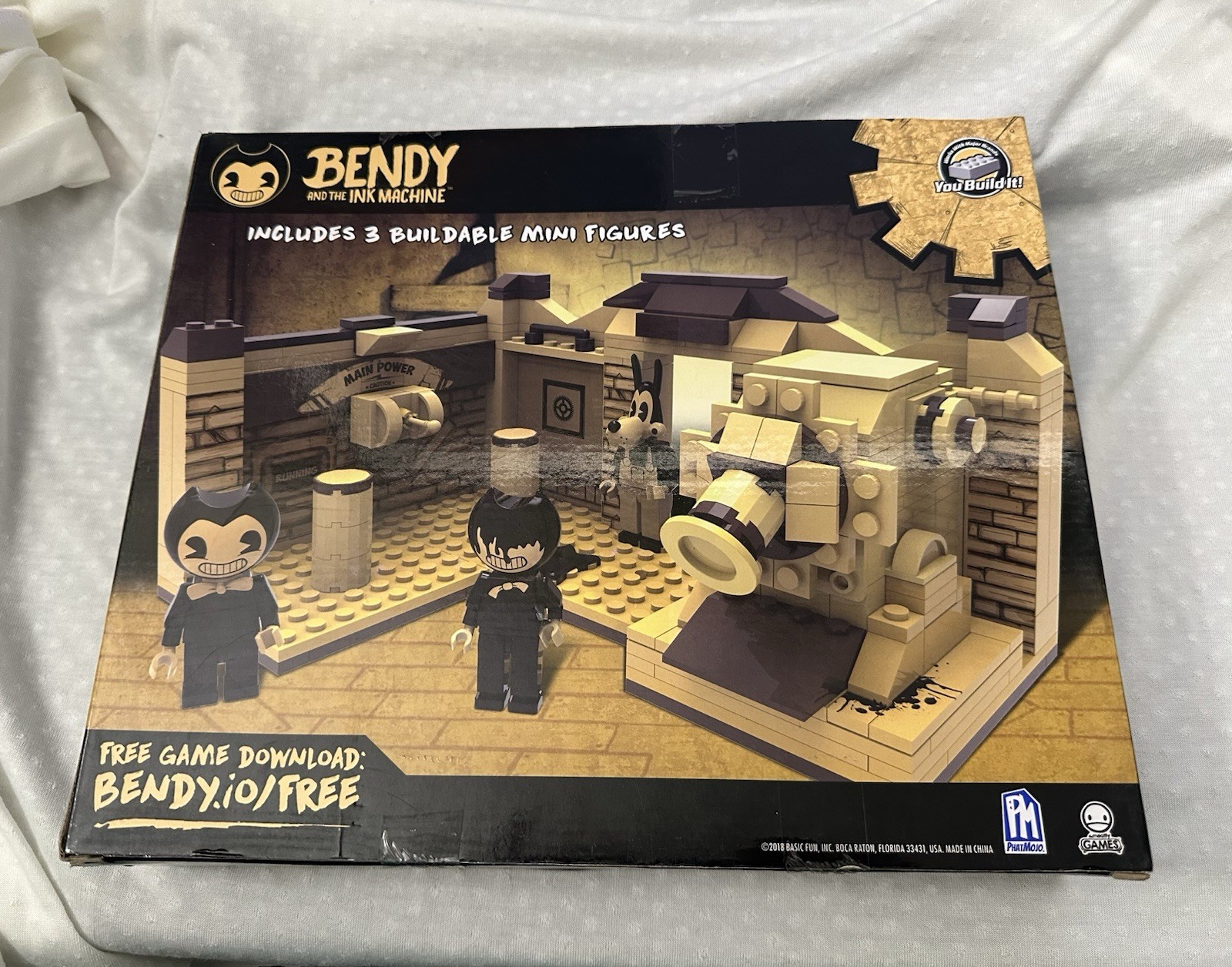 Bendy and the Ink Machine (Ink Machine Room) Buildable Scene Set-Complete