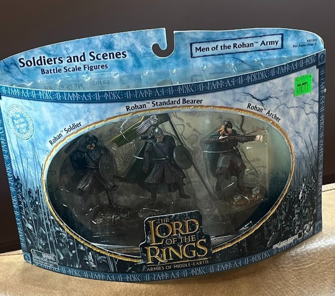 Lord of the Rings Men Of Rohan Army Armies Of Middle-Earth Figures 2003 Unopened