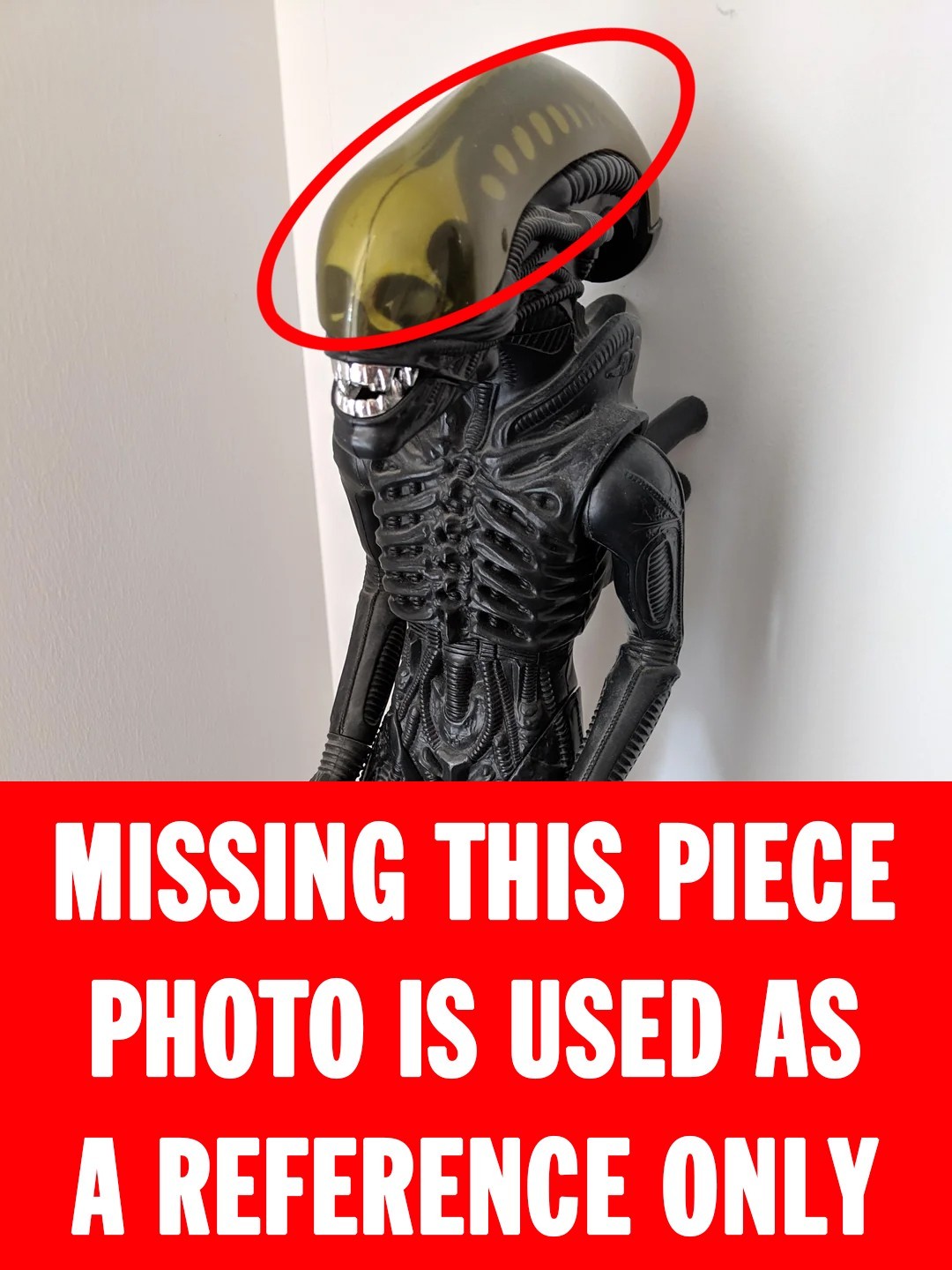 VINTAGE KENNER ALIEN BIG CHAP XENOMORPH 18 INCH FIGURE 1979 RARE W/ POSTER
