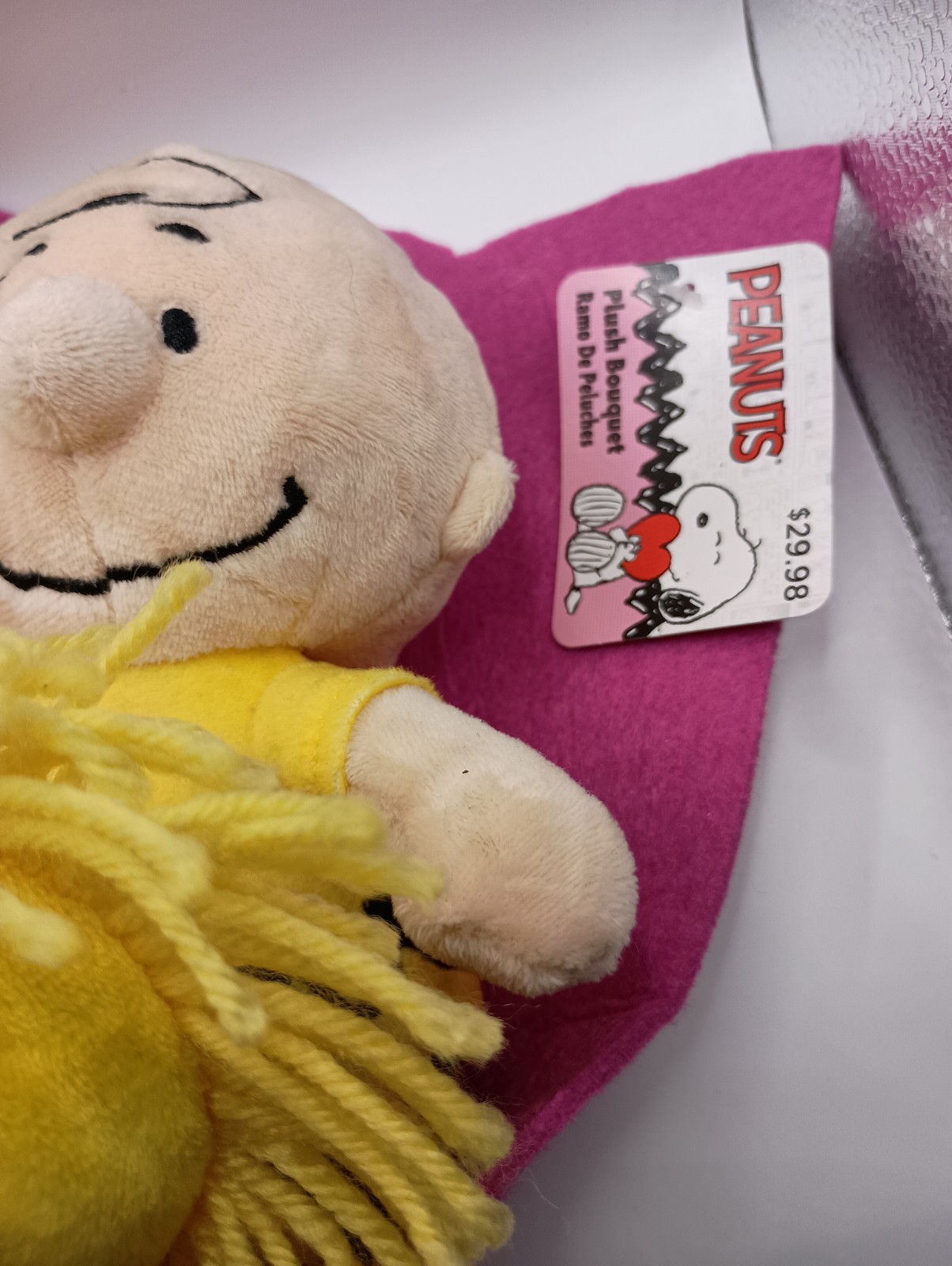 Peanuts Plush Bouquet – Snoopy Woodstock Charlie Brown Lucy Patty – Has Tags