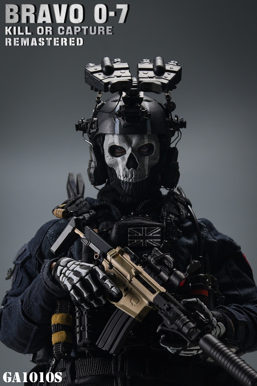 EASY&SIMPLE ES GA1010S 1/6 Scale SAS BRAVO 0-7 Ghost Collectible Action Figure
