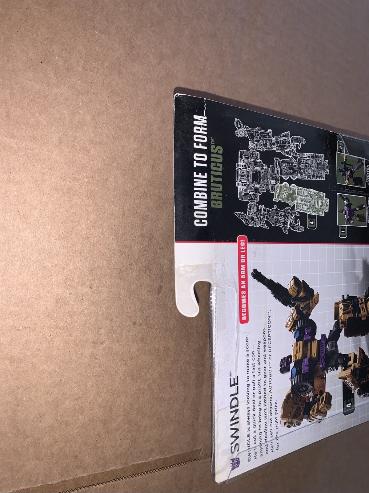 Transformers Combiner Wars Deluxe Class Swindle Combaticon Bruticus NEW MOSC