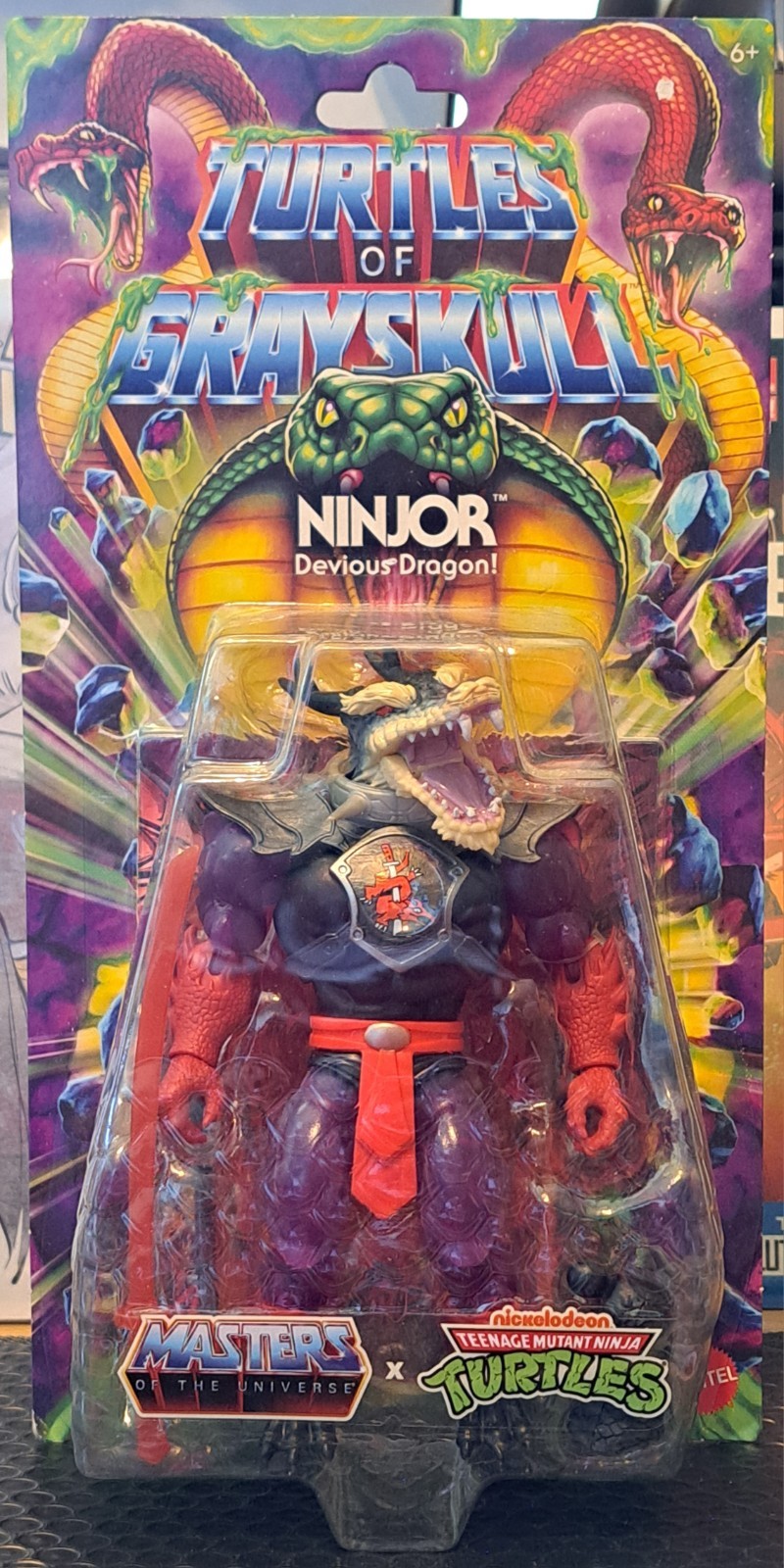 Masters Of The Universe « Turtles Of Grayskull » – Ninjor Action Figure