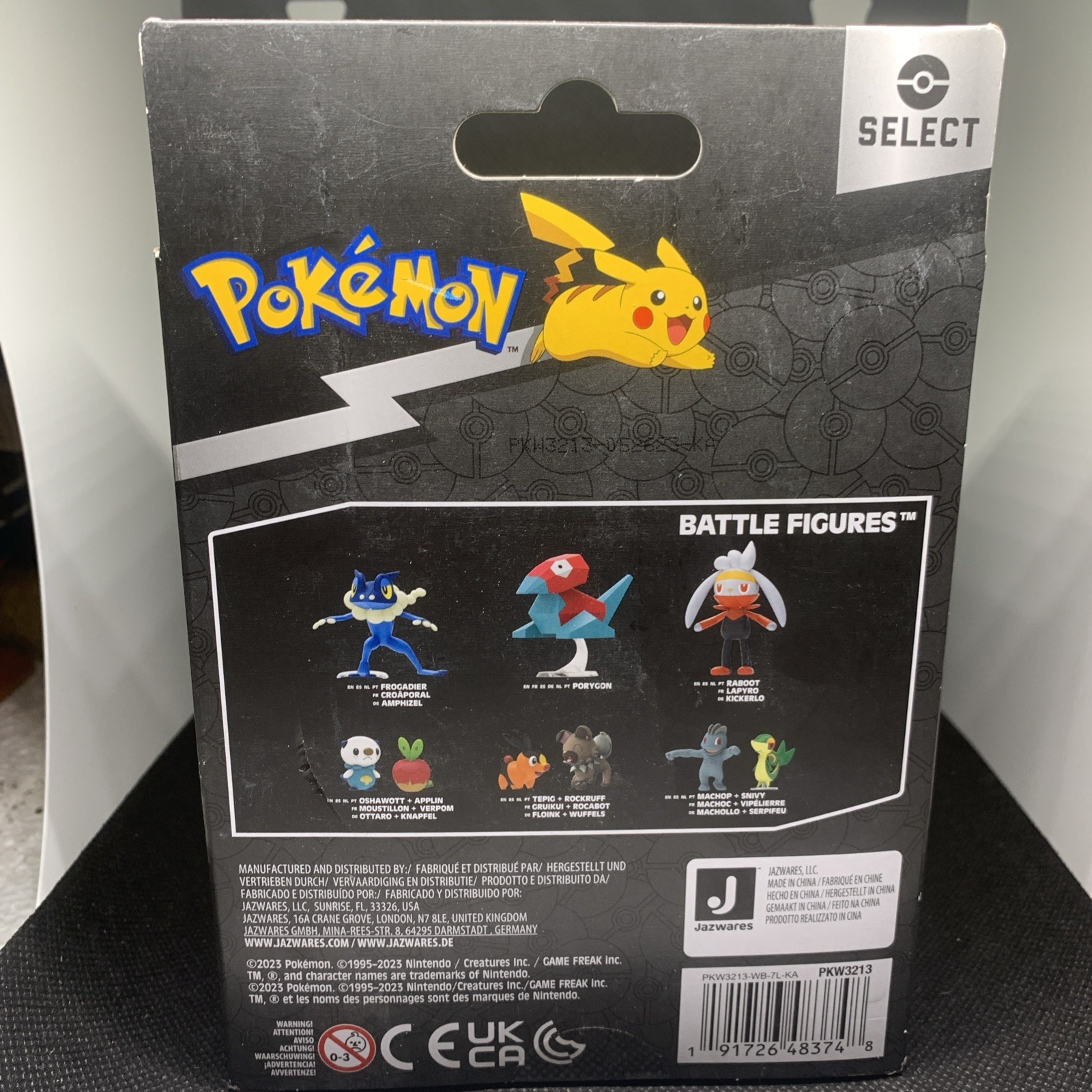 Pokémon Select Evolution Multi-Pack Toxel and Toxtricity Action Figure Set (ZR)