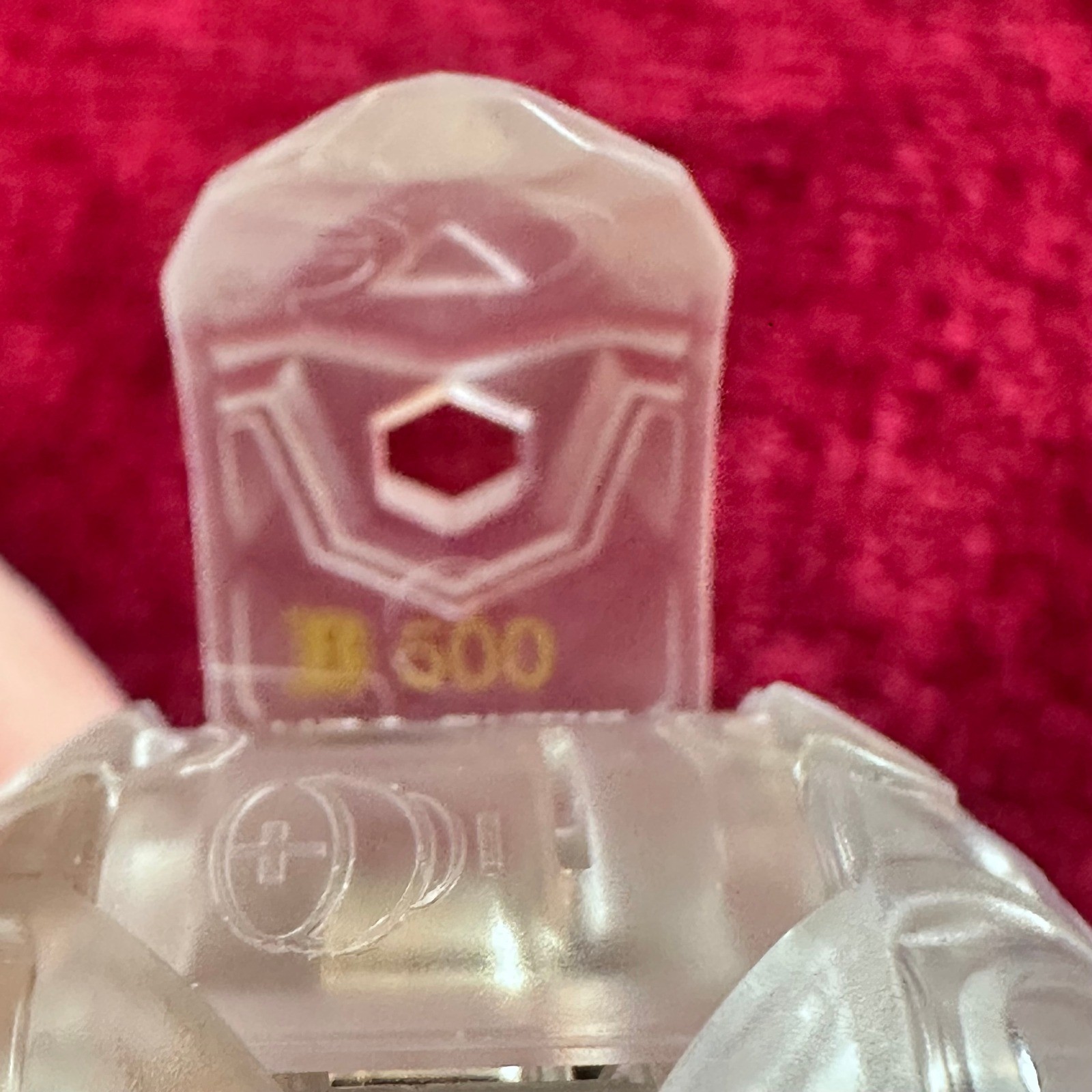 Bakugan Haos Lumagrowl Translucent Light Up Blue LED 600G Gundalian Invaders