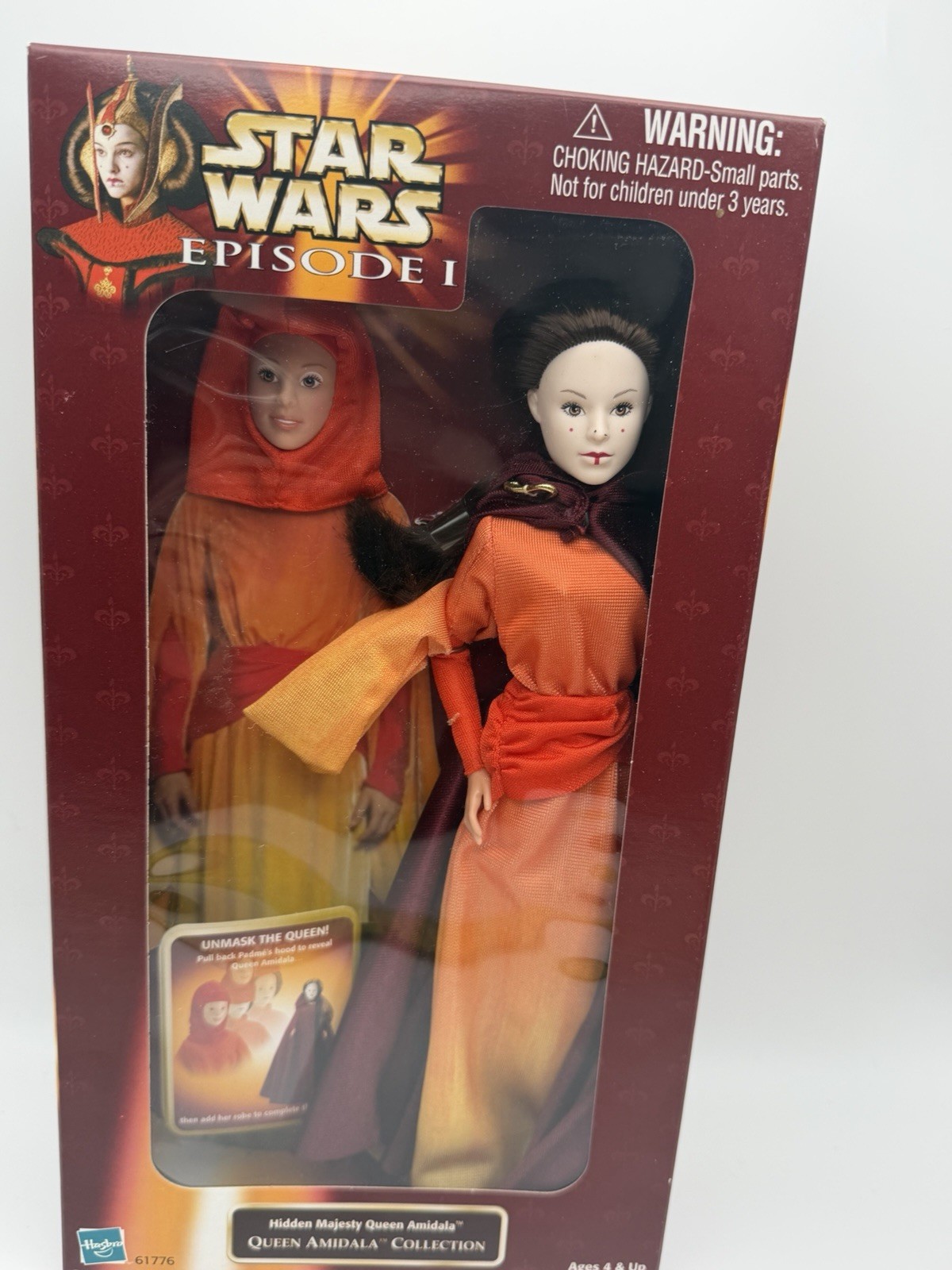 Star Wars Hidden Majesty Queen Amidala – Star Wars Episode 1 Collection Doll New