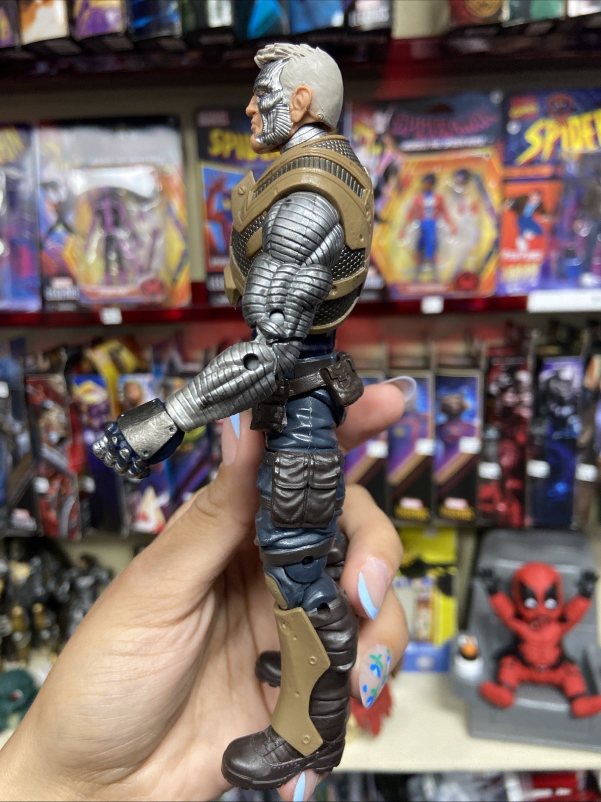 Marvel Legends Cable Juggernaut Wave Hasbro Loose X-Men Action Figure Incomplete