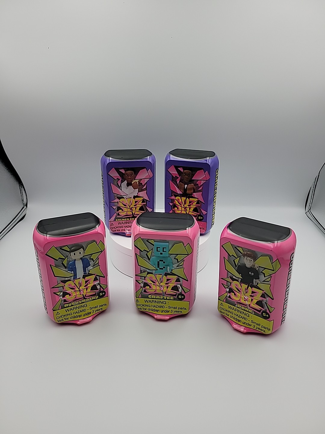 Screen BreakZ SBZ New! Set Of 5; Khaby 00,Golden 00, Poke, Craftee, RyguyRocky