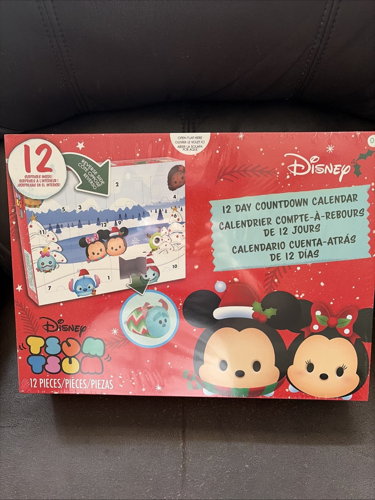 Disney Tsum Tsum 12 Day Countdown Calendar 12 Surprises Inside! New