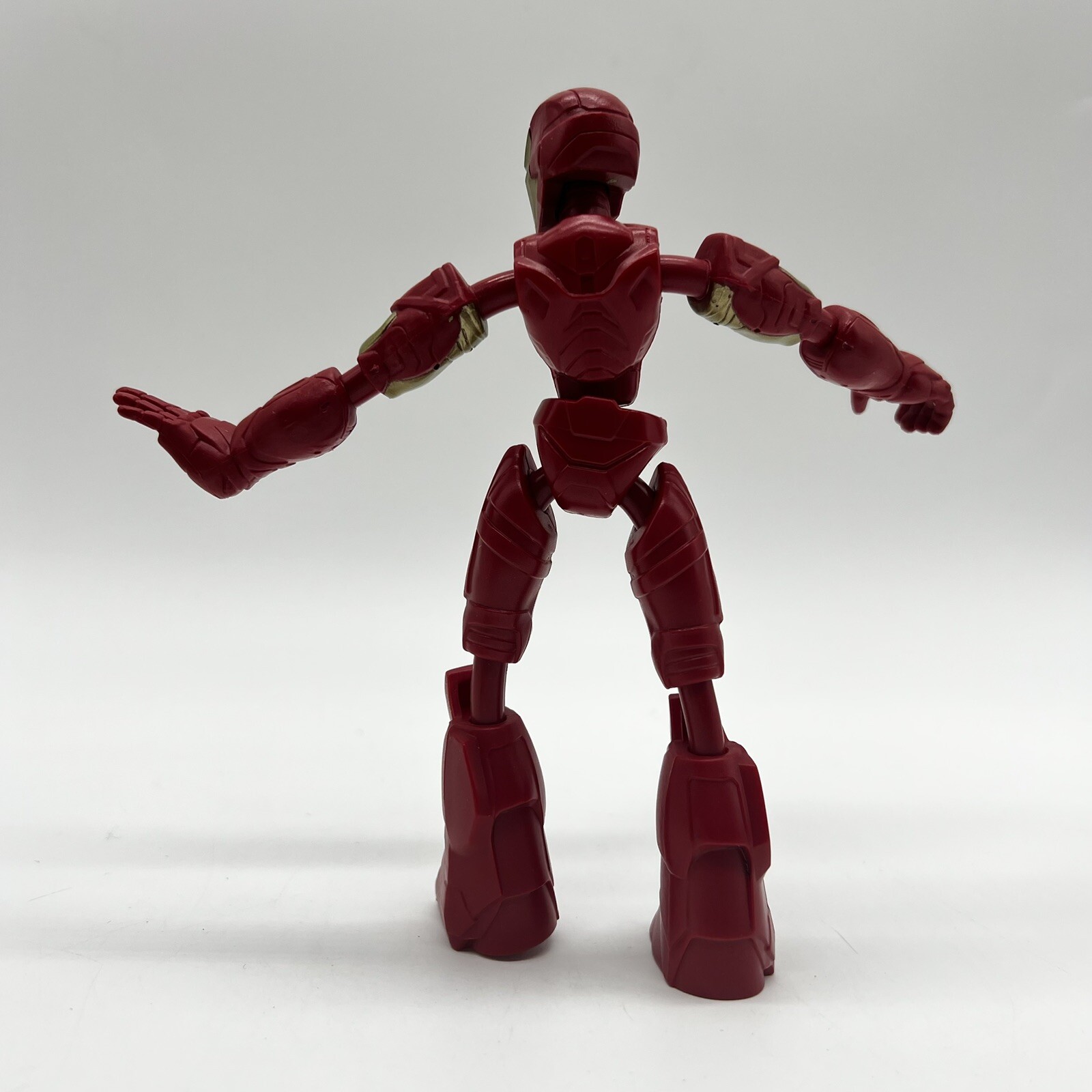 Marvel Avengers Bend and Flex Action 6” Flexible Iron Man Figure Toy W Accessory