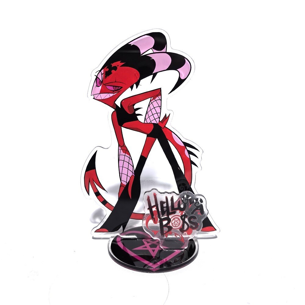 15CM Blitzo Stolas Helluva Boss Acrylic Stand Figure Desktop Display Anime Toy