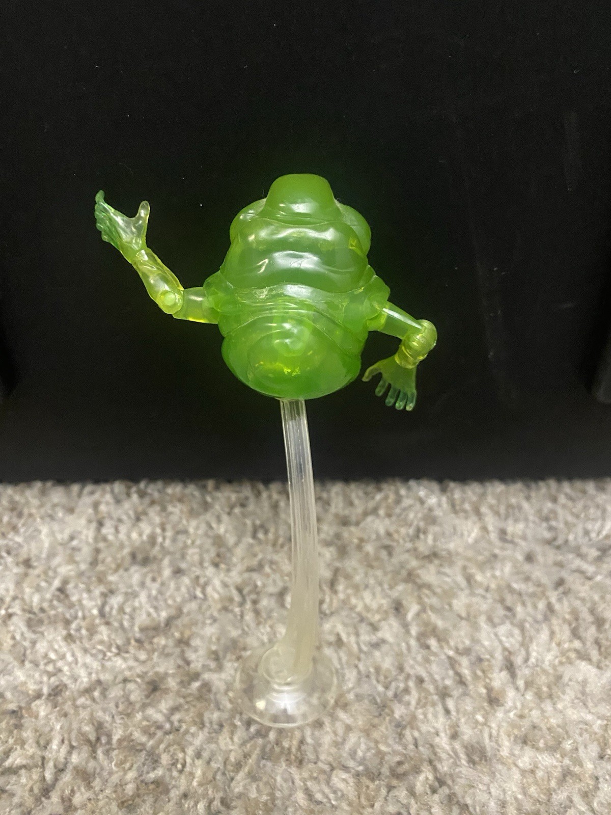 Mattel Ghostbusters Slimer Ghost Action Figure w/ Stand Matty Exclusive