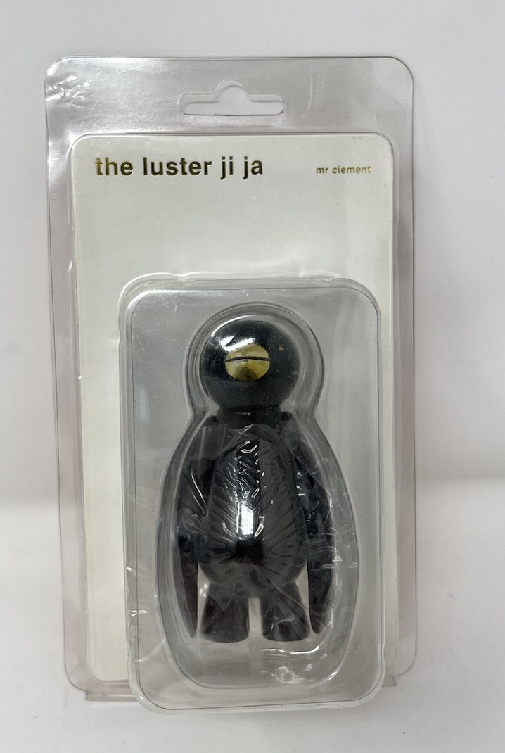 BLACK THE LUSTER JI JA BIRD A MR CLEMENT OBJECT DESIGNER ART TOY FIGURE Vinyl