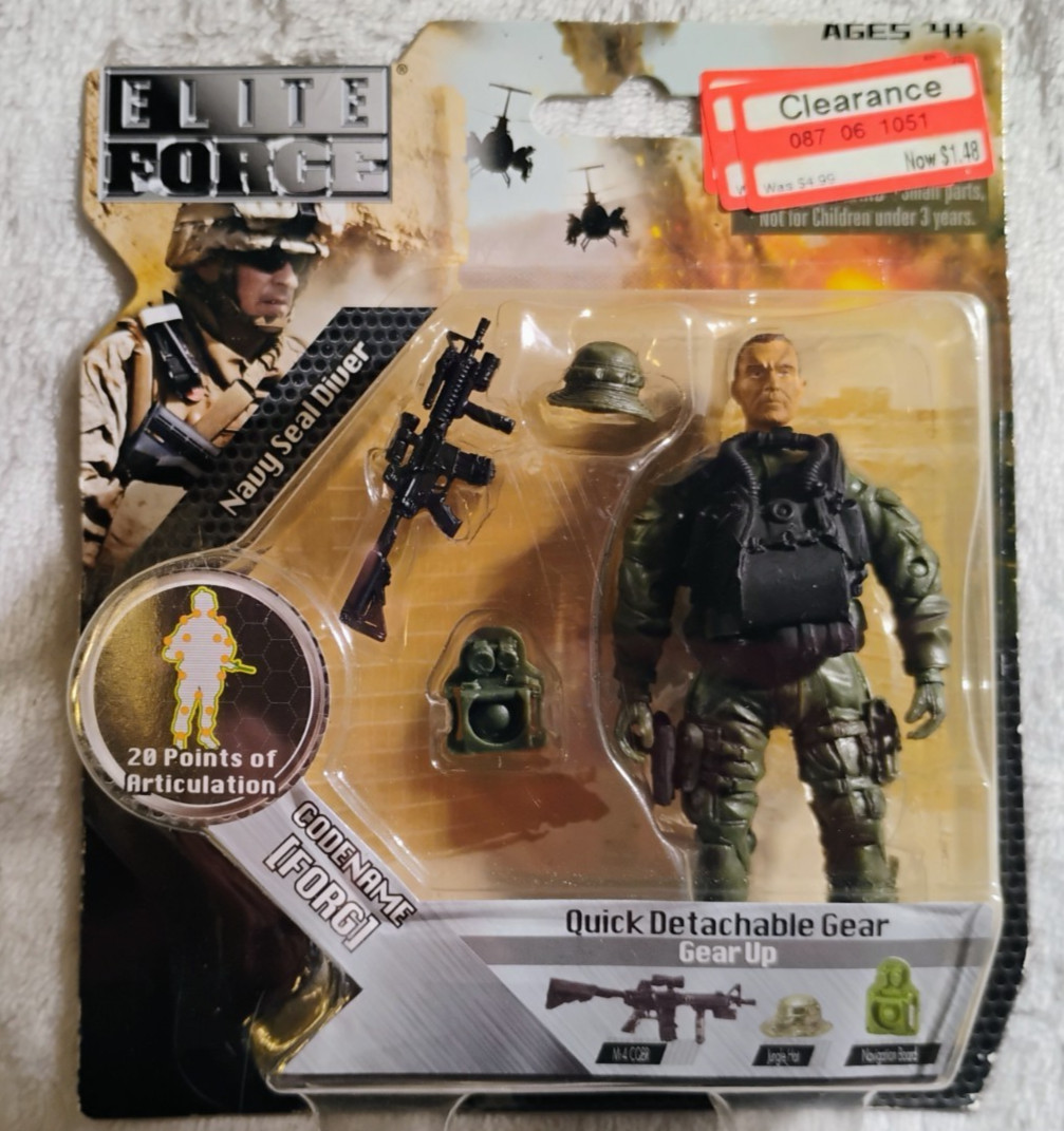 Elite Force Navy Seal Diver “Forge” BLUE BOX