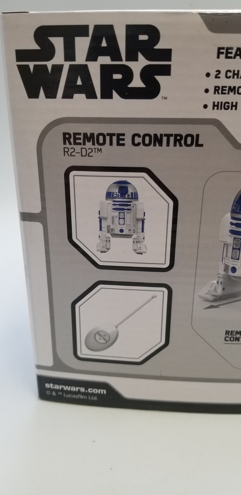 Disney Star Wars REMOTE CONTROL R2-D2 RC 27 MHz