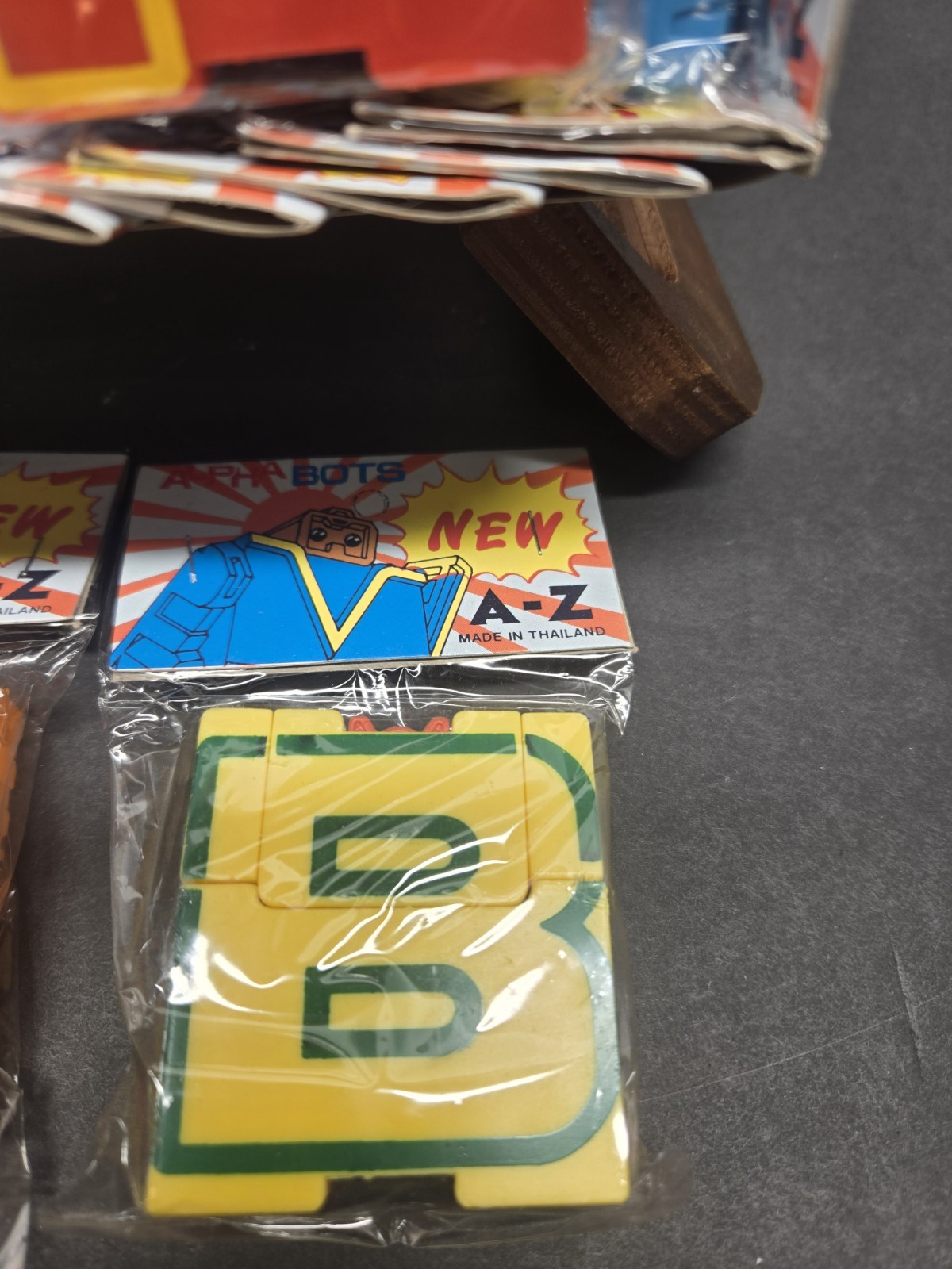 Vintage 1985 Alpha-Bots Complete A-Z Set – Sealed, NIB, Made in Thailand, NOS