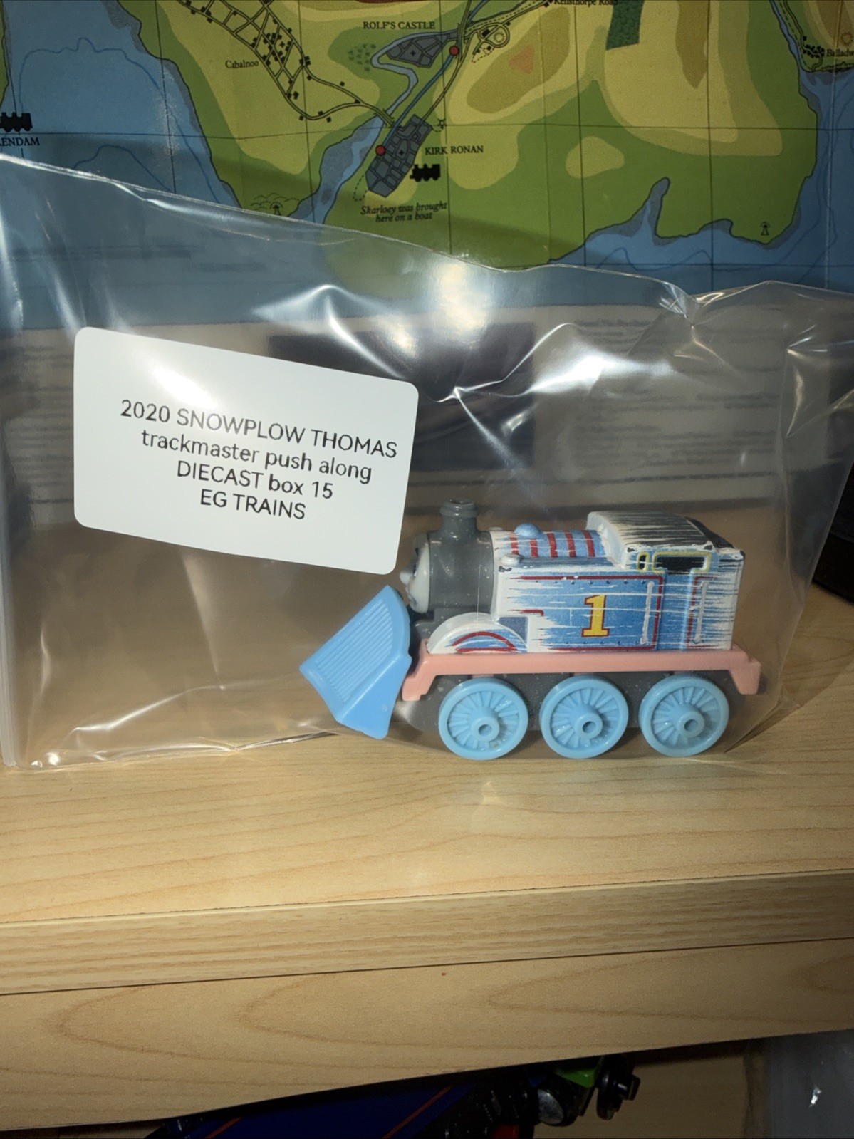 SNOWPLOW THOMAS FRIENDS TRAIN ! TRACKMASTER PUSH ALONG DIECAST 2020