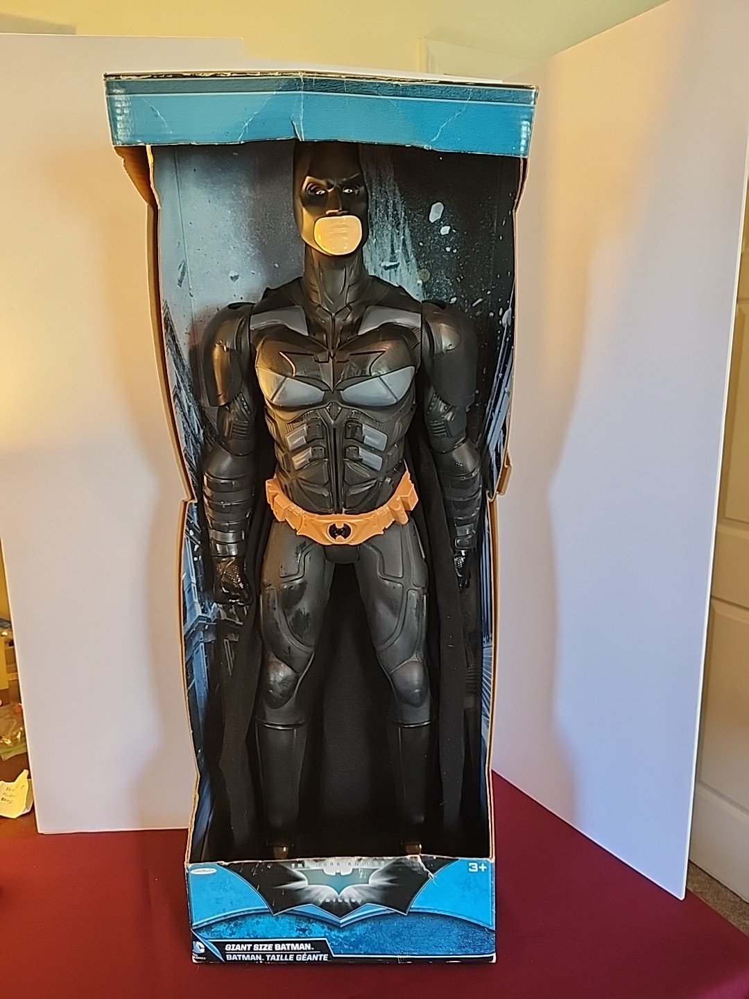 2013 The Dark Knight Trilogy, Giant Size Batman, 31&Prime;, Still In Original Box