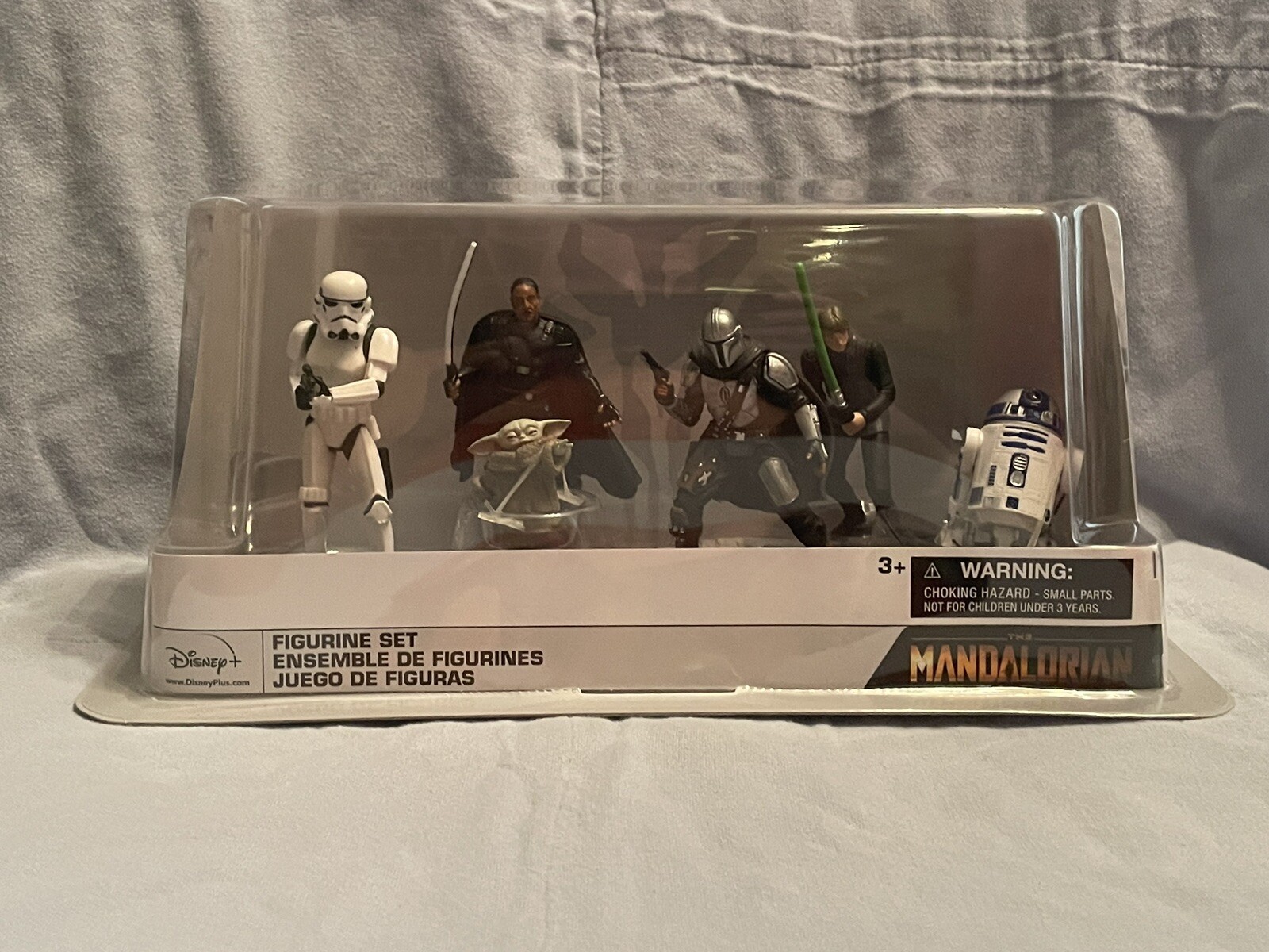 NEW Walt Disney Parks Star Wars The Mandalorian 6 Piece Figure Figurine Set