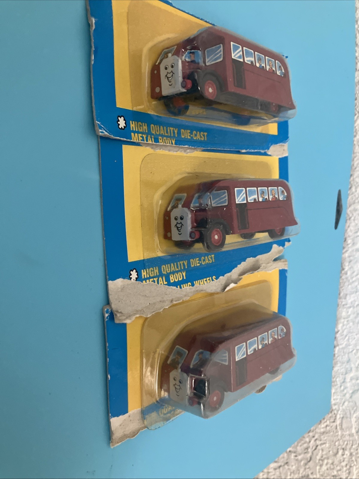 ERTL Thomas The Tank Engine & Friends BERTIE the BUS 1989 – Train New in Box X3