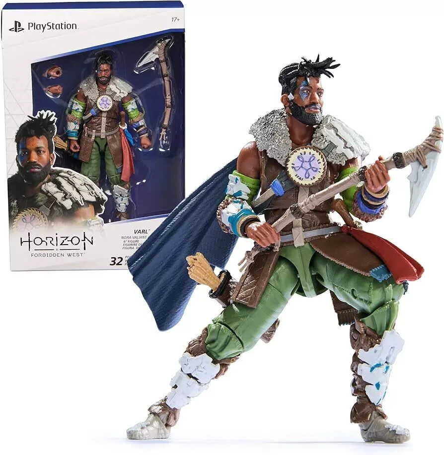 PlayStation Horizon Forbidden West VARL 6&Prime; Inch Action Figure Spin Master New